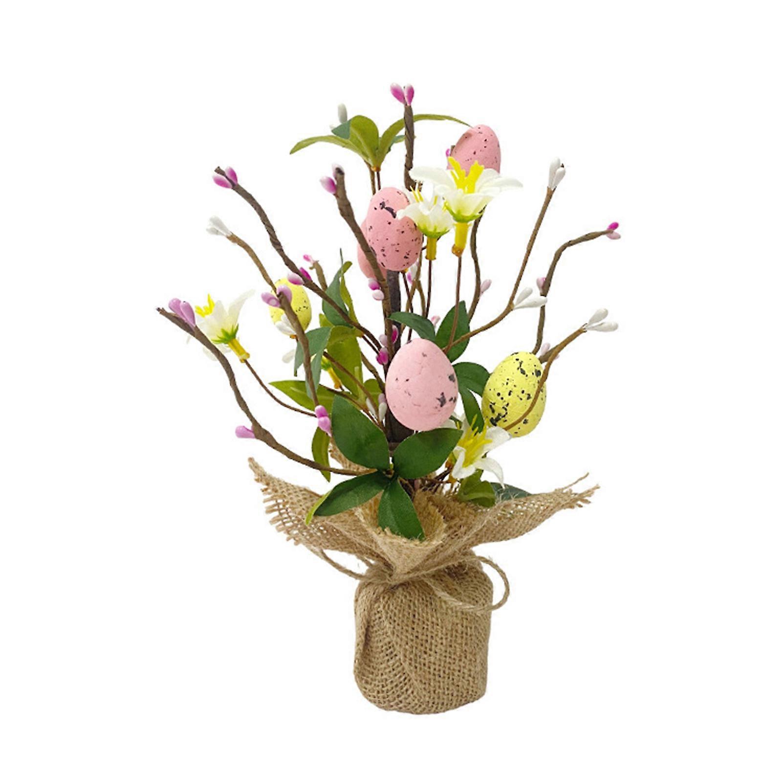 Easter Decorations For Home Easter Eggs  Ornaments  Simulated Plant Home Easter Eggs  Ornaments
