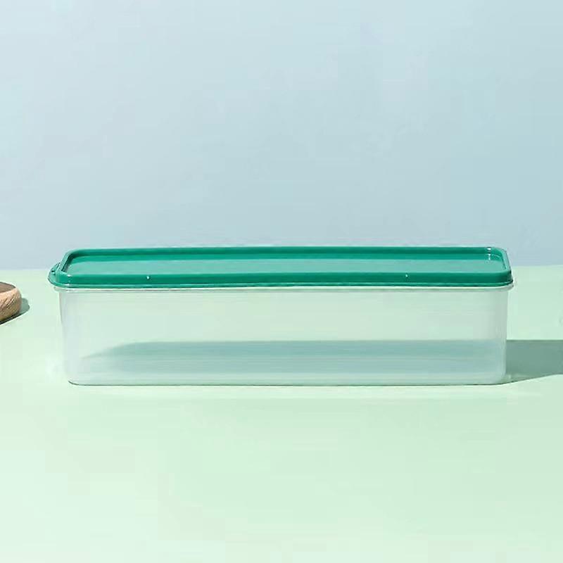 Noodle Storage Box Long Noodle Preservation Box Plastic Large Size Spaghetti Rectangle Large Capacity Food Sealed Box