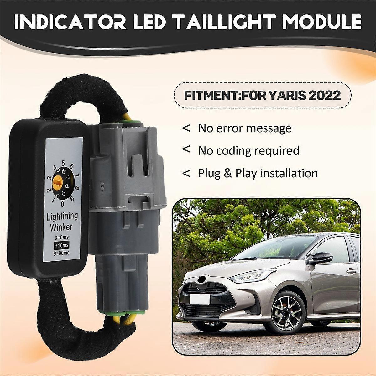 2x Turn Signal Indicator Module Fits For Yaris 2022