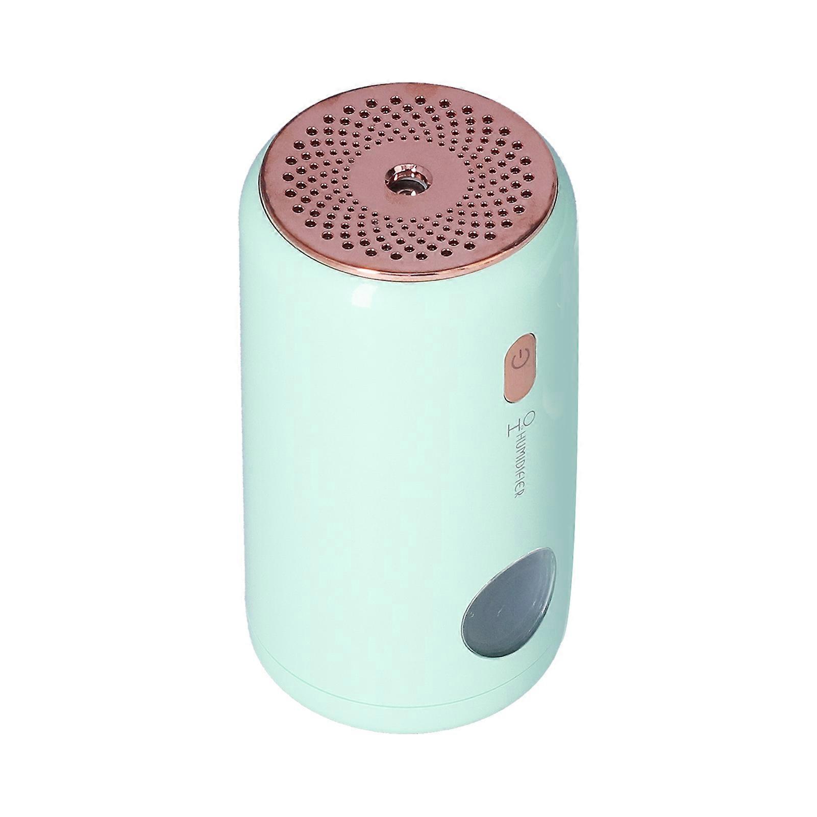 Mini USB Car Humidifier 220mL Mute Misting Air Green Light