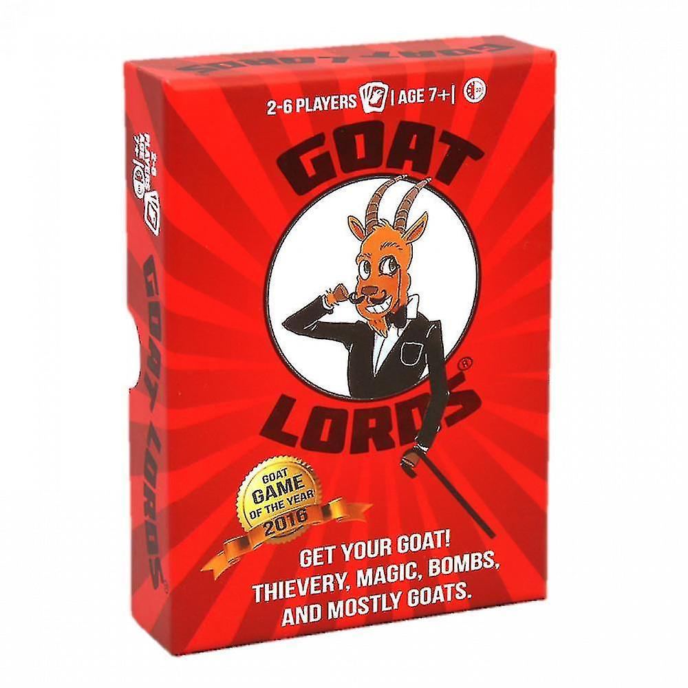 Goat Lords Game English Version Of Goat Lords Parent-child Game Interactive Board Game Card Casual