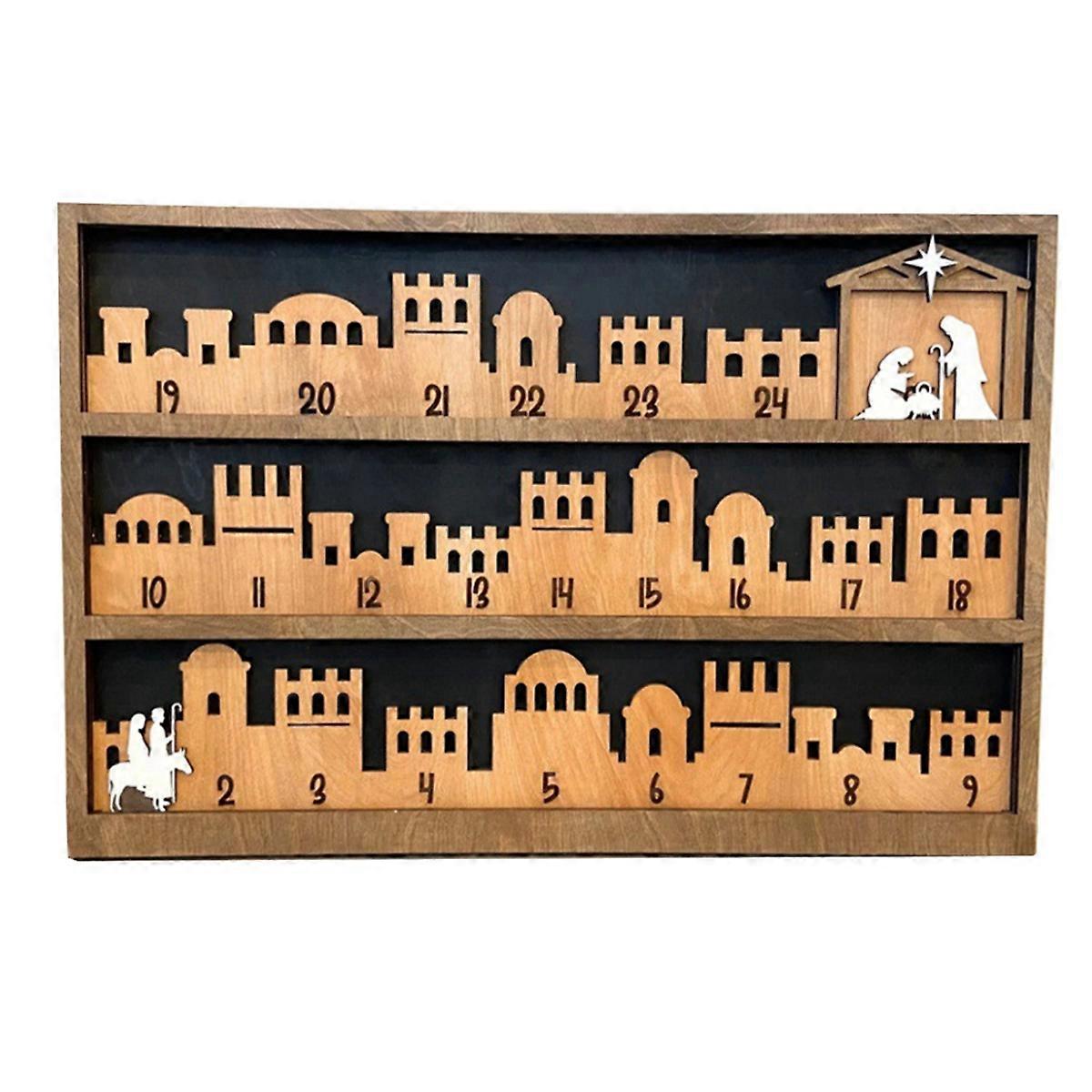 Advent Calendar for the Birth of Jesus, Countdown to Jesus