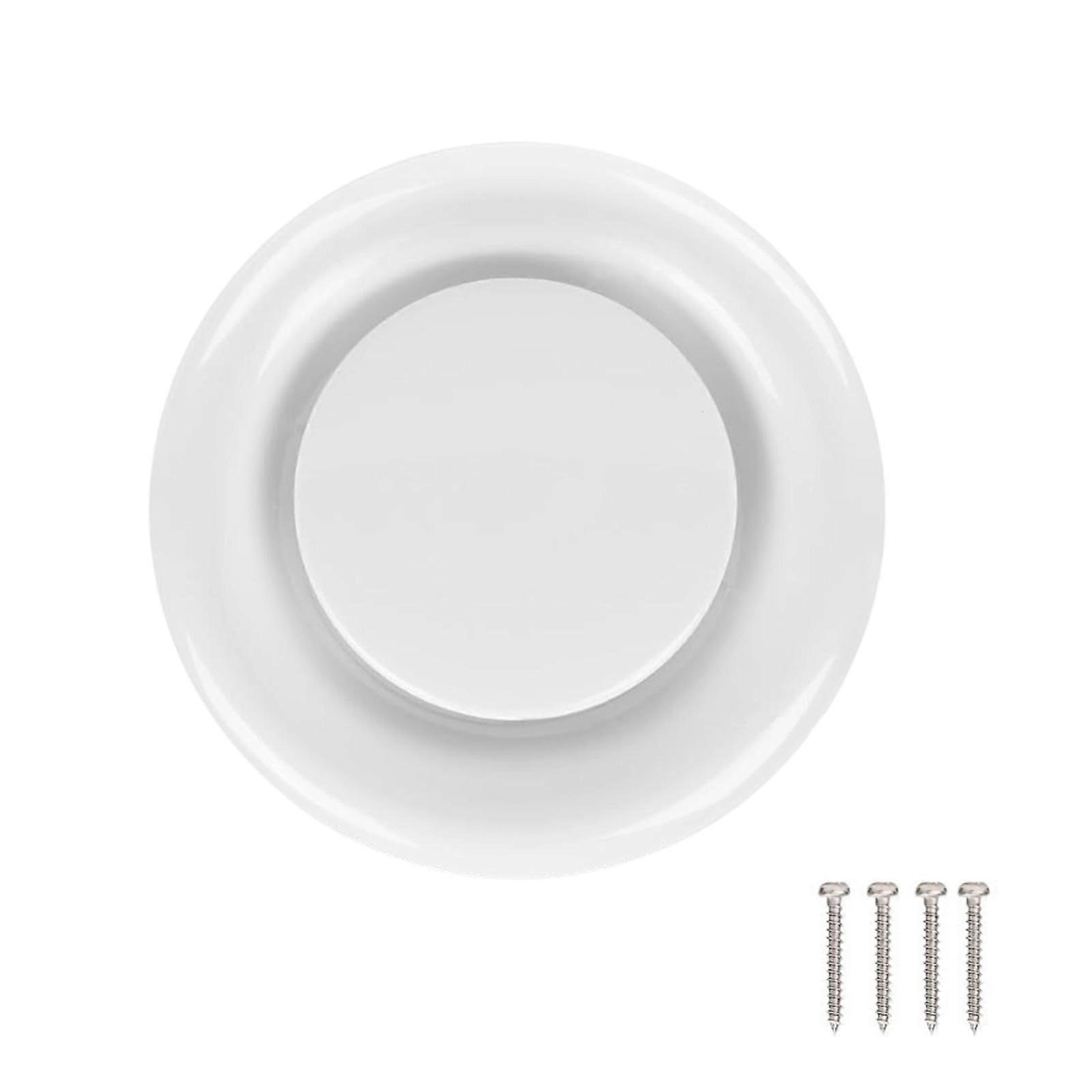 Sturdy Carbon Steel Materials Round Ceiling Vent Covers Suitable for Various Interior Styles with Adjustable Airflows