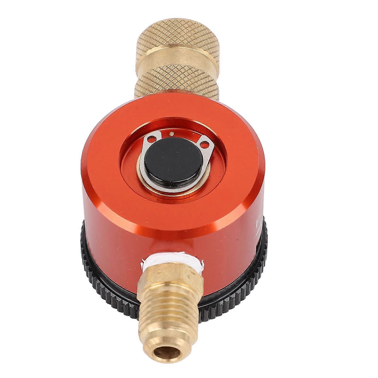 Nitrogen Purge Tool Brass Nitrogen Purge Regulator for HVAC System Maintenance Red