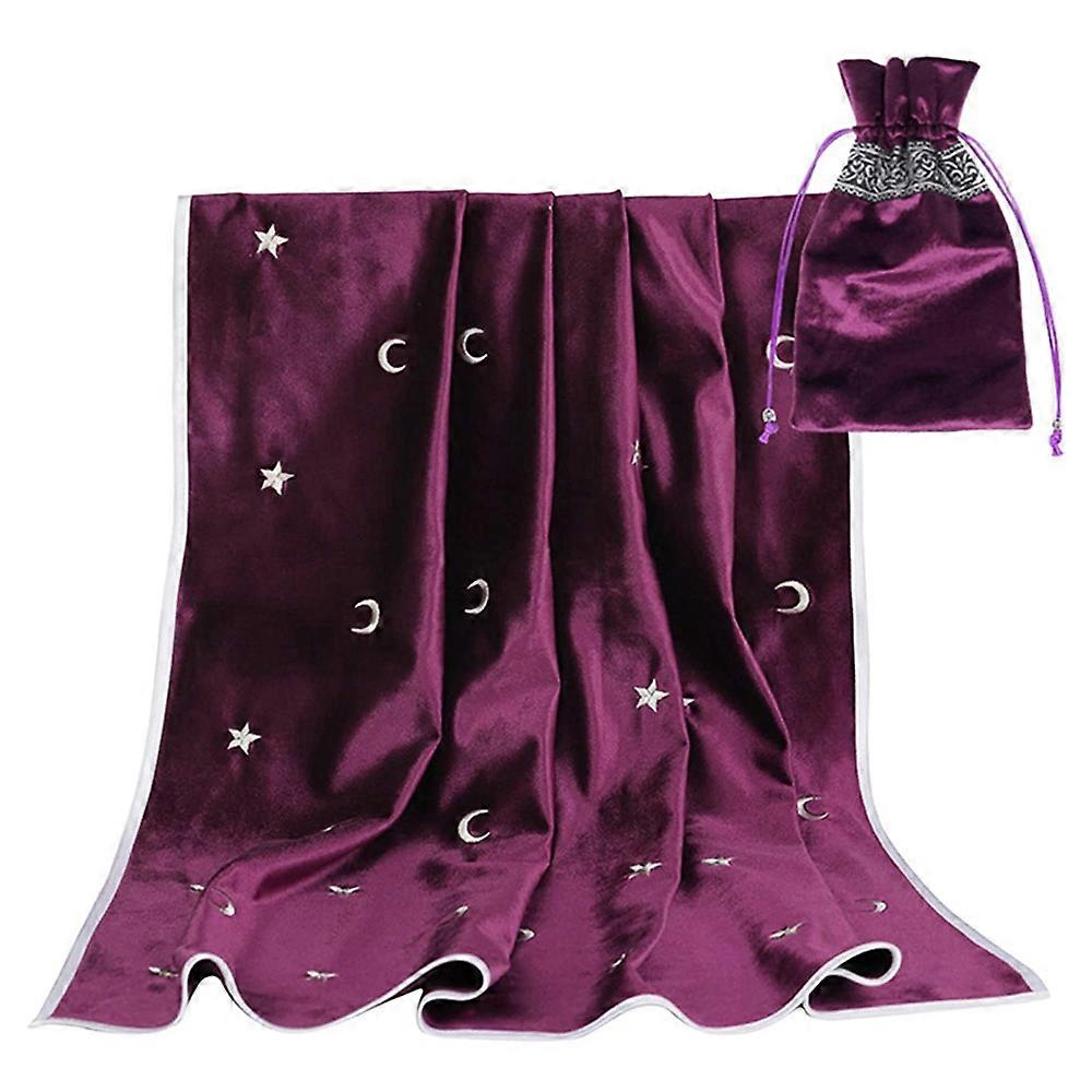 Altar Tarot Tablecloth Velvet Tarot Divination Tablecloth 
