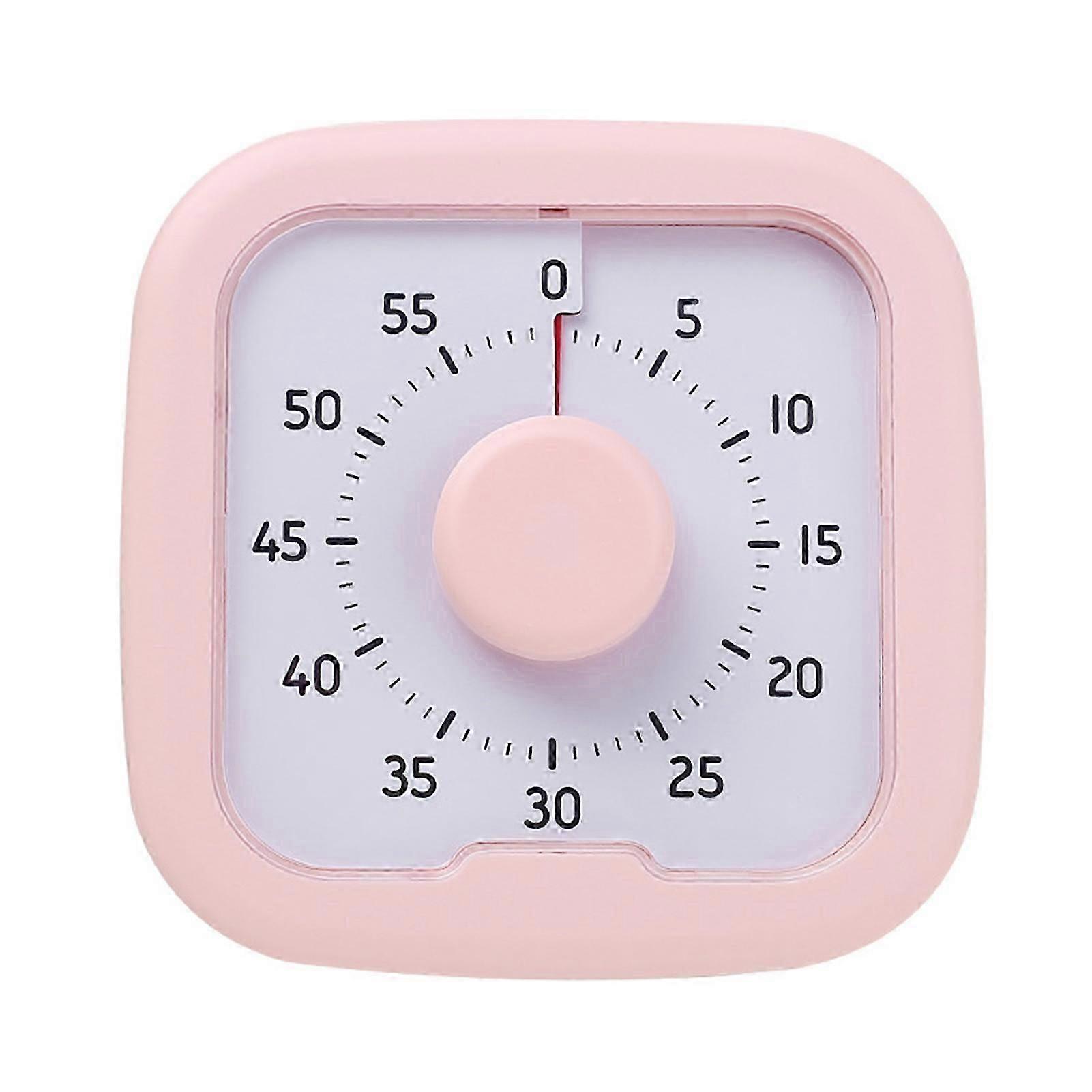 Visual Countdown Timer for Kitchen Meetings Silent Magnetic Timer Easy-to-Read Display 60 Minute Classroom Learning Timer
