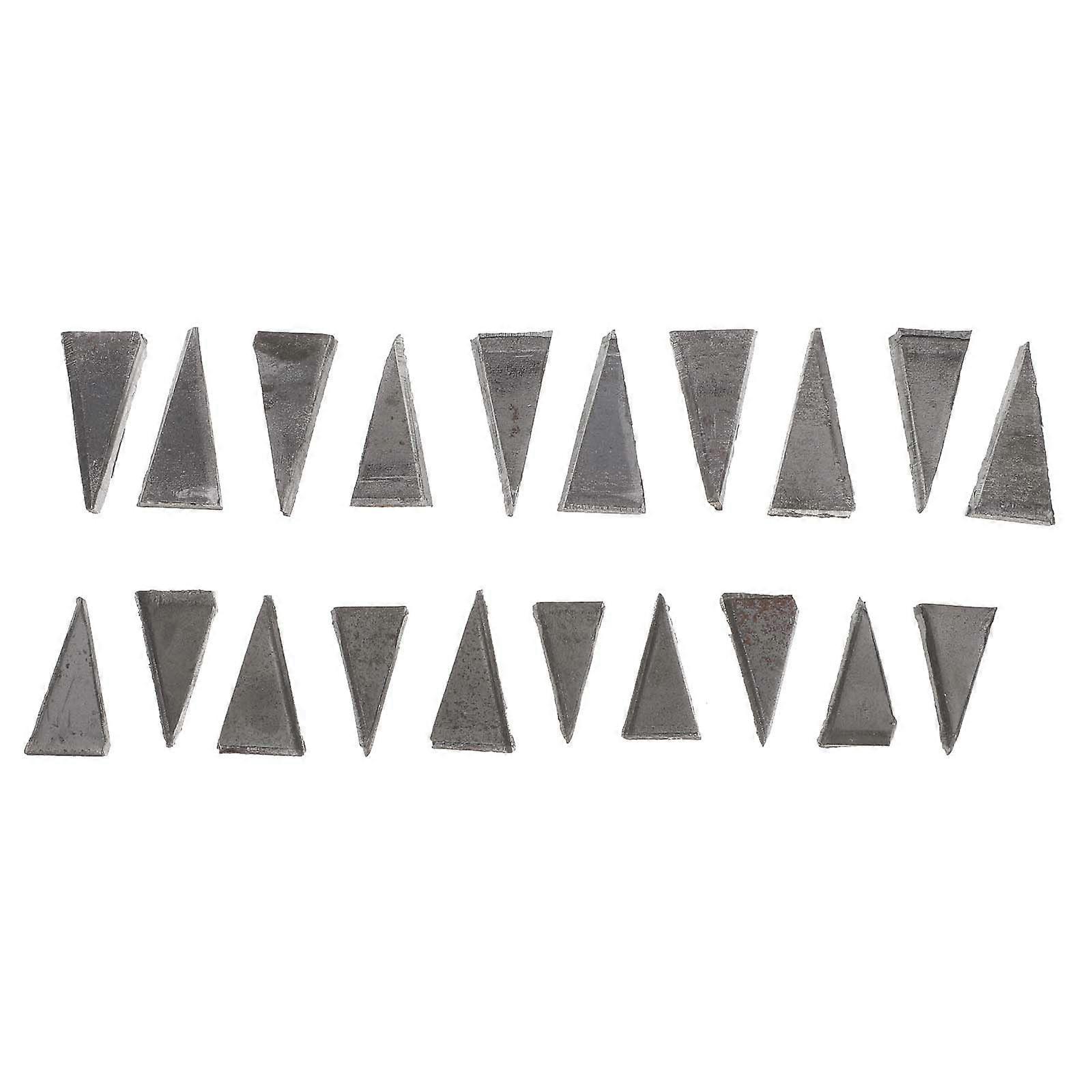20pcs Fixing Hammer Wedge Iron Wedge For Hammer Axe Wedge For Home Replacement Wedge For Hammer Fixing Wedge Iron Axe Wedge