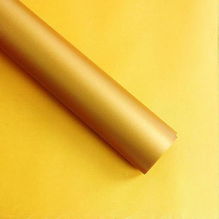 Flower Wrapping Paper-Matte Translucent Gift Wrap,2 Golden Bags -
