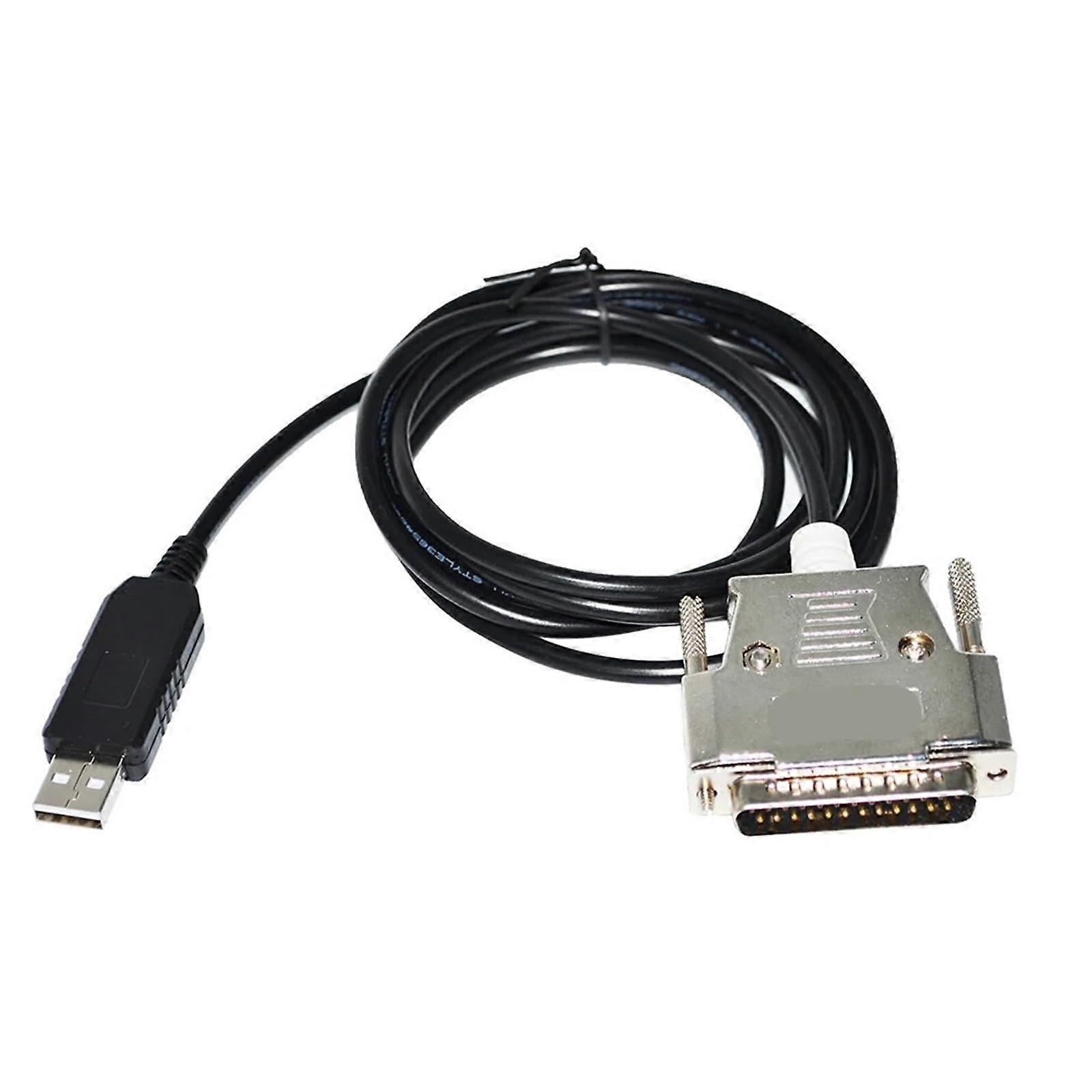 USB to DB25 MALE ADAPTER SERIAL RS232 COMMUNICATION CABLE(3 metres)