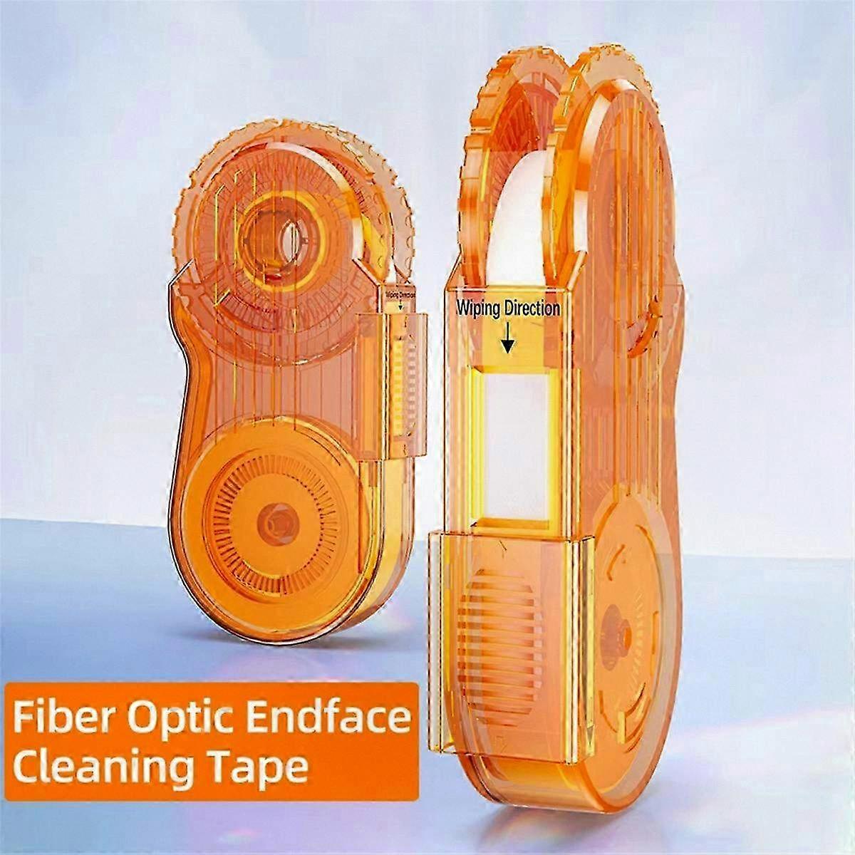 Fiber Optic Cleaning Cassette with Replaceable Core for FC/SC/LC Connector End Face Maintenance Tool