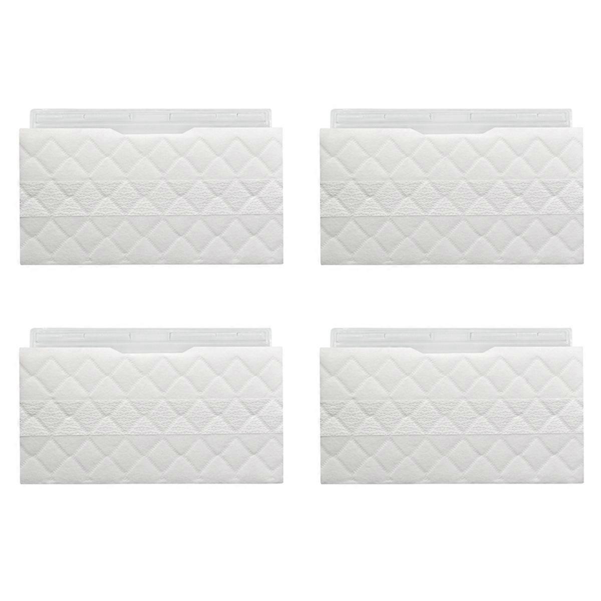4pcs Mop Replacement Pads for VACMOP VM252 VM205
