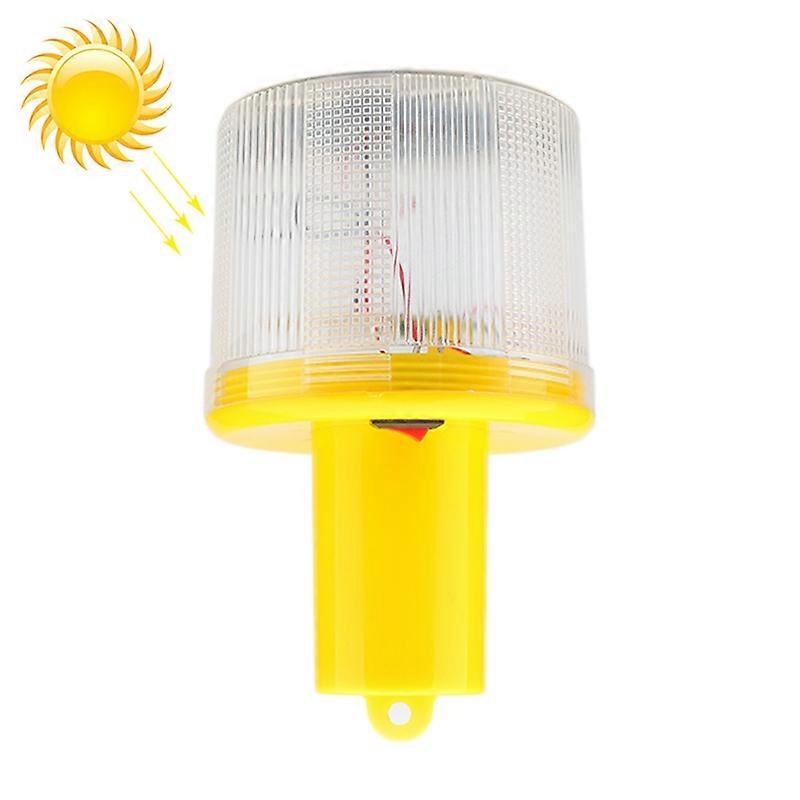 Night Solar Safety Warning Flash Light, Specification:05 Thick Sticks Tied or Inserted