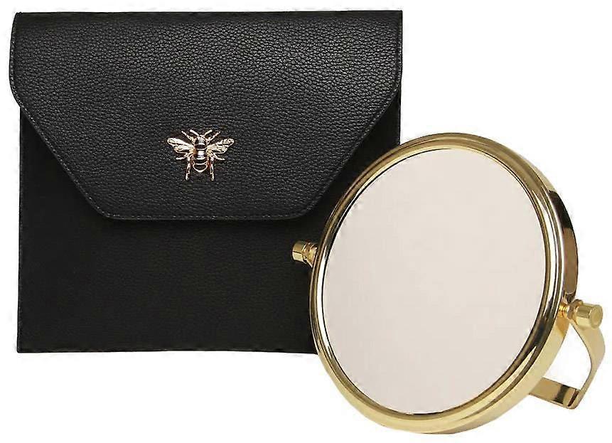 Alice Wheeler London Mirror and Case - Black
