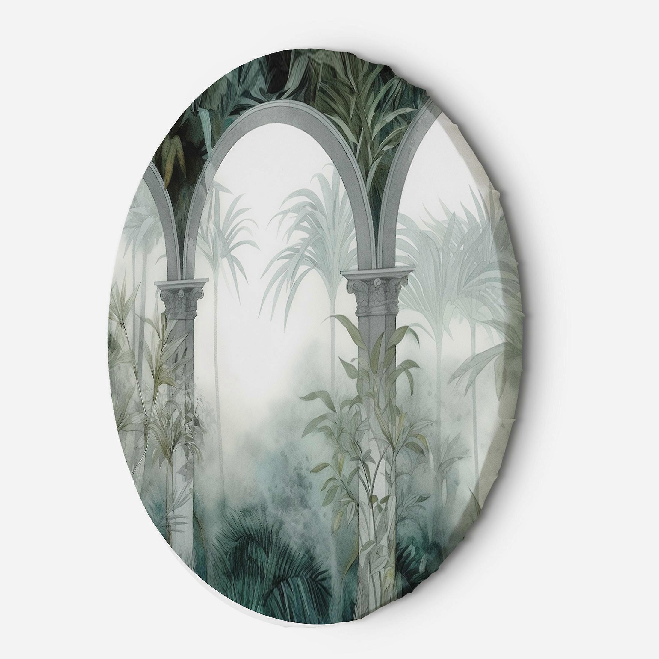 Lienzo, Arcos tropicales de la selva - 60x60