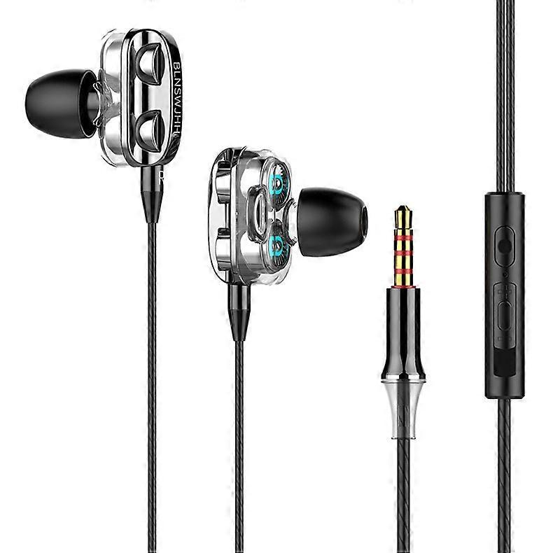 NEW Earphone Quad-core Power Sound Quality Headset For Android