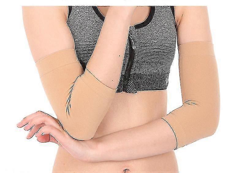 2 זוגות זרוע מלאה קעקוע לכסות את הרצועה שרוולי דחיסה הגנה מפני השמש גברים נשים, צבע עור