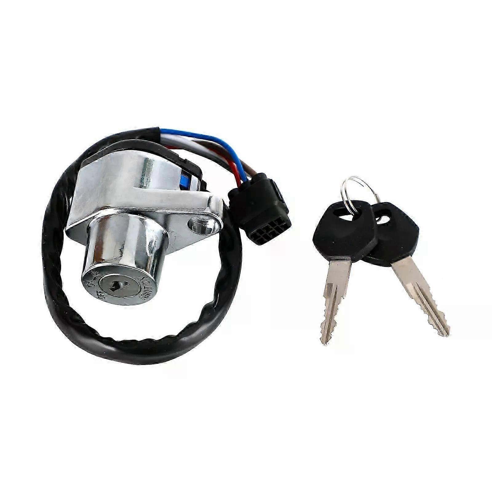 Artudatech IGNITION SWITCH & KEYS Be Applicable to KAWASAKI 1998-2008 VULCAN 1500 27005-1256 27005-1215 Motor Parts
