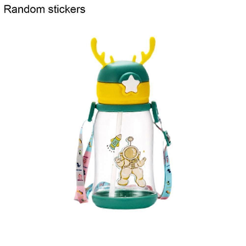 Deer Antler Straw Plastic Cup