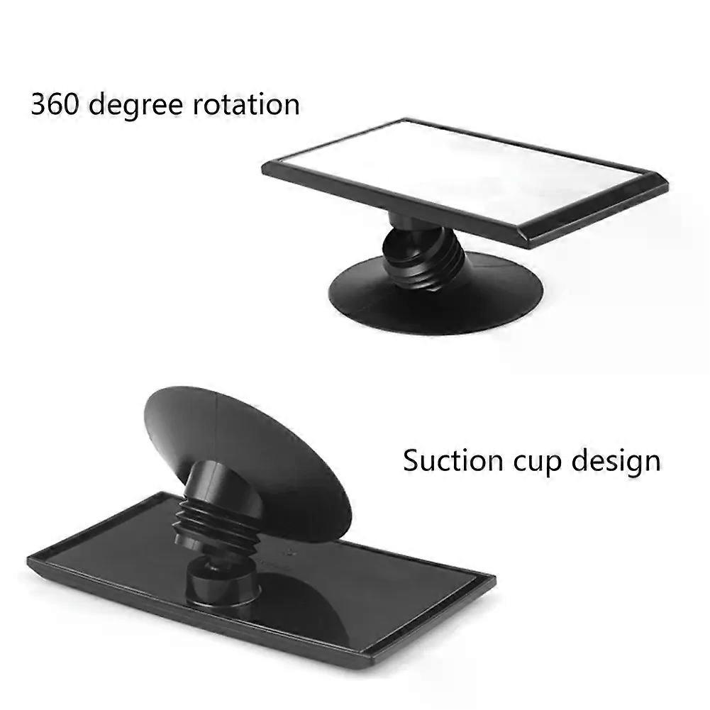 1X Baby Car Mirror Rotatable Wide Anti-drop Durable Rearview Mirror With Suction Cup compatible for Back Seat High Quality Car Accessories