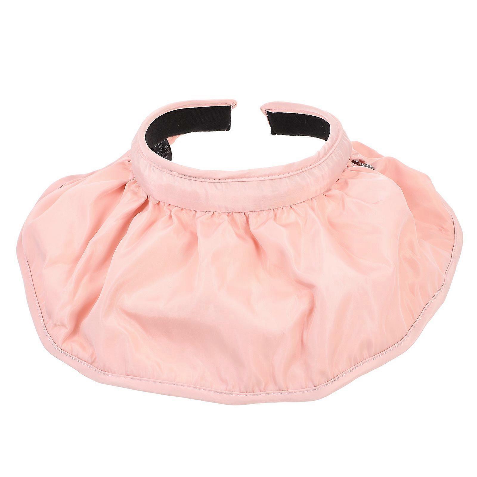 Summer Sunshade Sunscreen Solid Color Hat Outdoor Running Large Eaves Hat