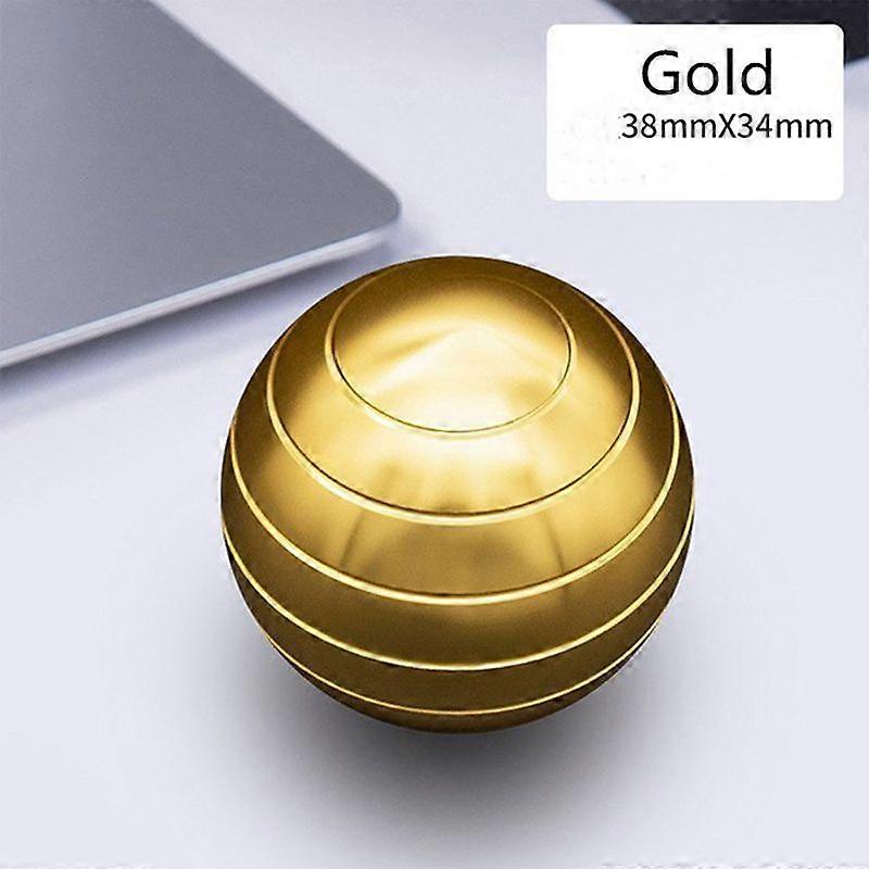 38mm Desktop Decompression Rotating Spherical Gyroscope Office Desk Toys