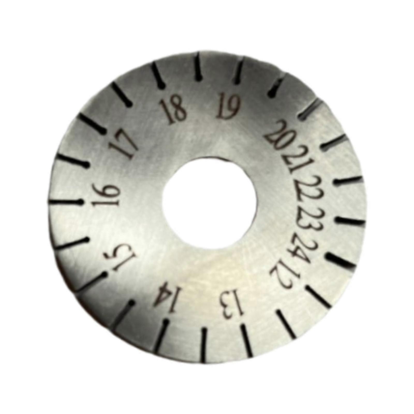Piano String Measurer Round Device Piano String Ruler Wire Thickness Gauge