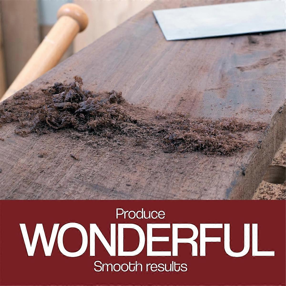 6 Piece Multi-Shaped Card Scraper Woodworking Set, 3 Rectangle 1 Beveled 1 Curved and 1 Gooseneck Wo