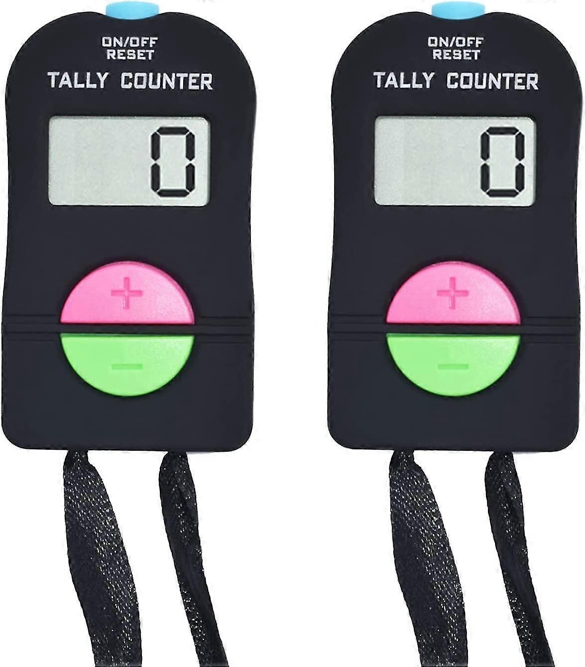 Electronic Hand Clicker Counter,Easy to Operate Tally Counter, Supermarket People Flow Manual Additio Subtraction Counter Clicker,for Golf/Football
