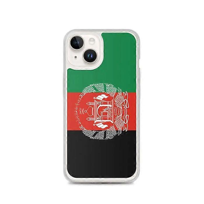 iPhone Case - Multicolor - Afghanistan Flag - Flexible - TPU - Compatible with iPhone 14