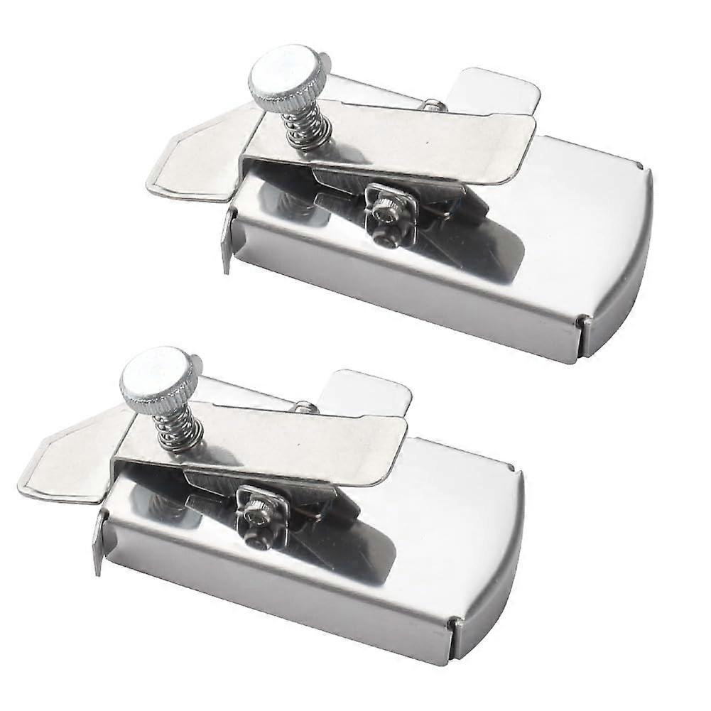 2 Pack Magnetic Seam Guide for Sewing Machine, Multifunctional Hemmer Ruler for Straight Line Hems, Upgraded Design
