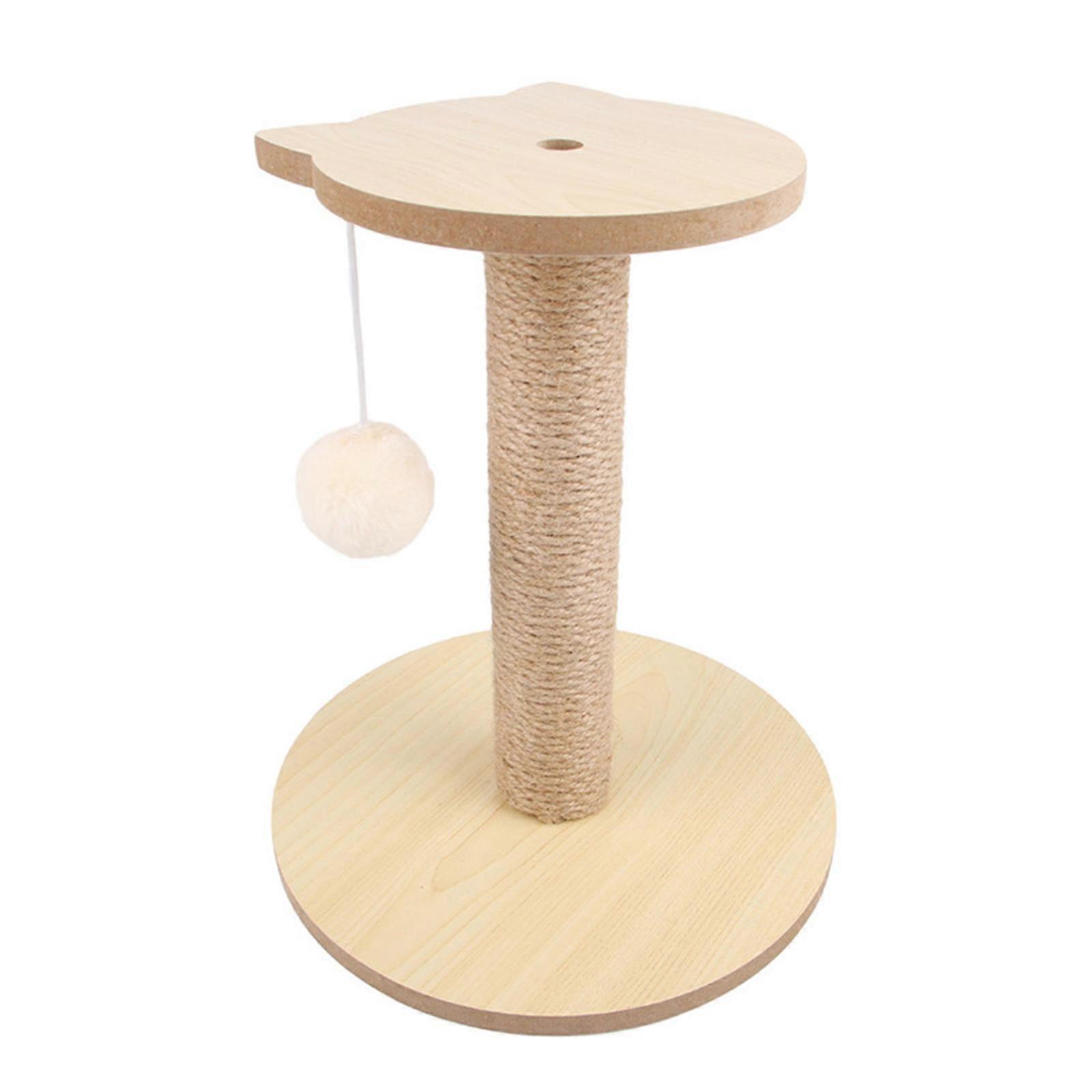 Klösträd för katt Sisalrep Söt klösträd för katt Skydda dina möbler Gåva Slipklor för inomhuskatt Flerfärgad