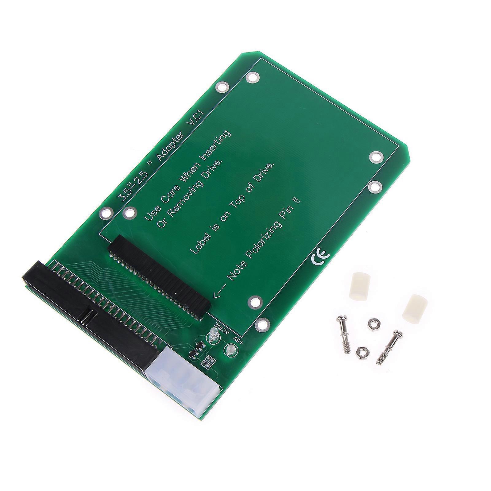 For Toshiba IDE Hard Disk 50pin 2.5 Inch IDE to 40Pin Hard Disk SSD Adapter Card PCBA IDE to IDE Adapter Multicolor