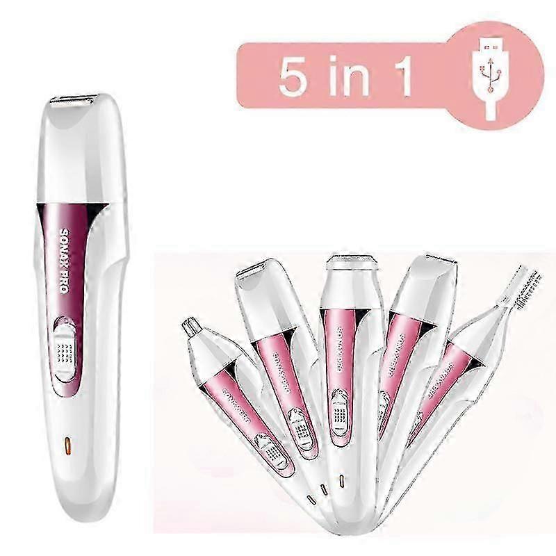 Electric Razor For Women, 5 In 1 Womens Shaver