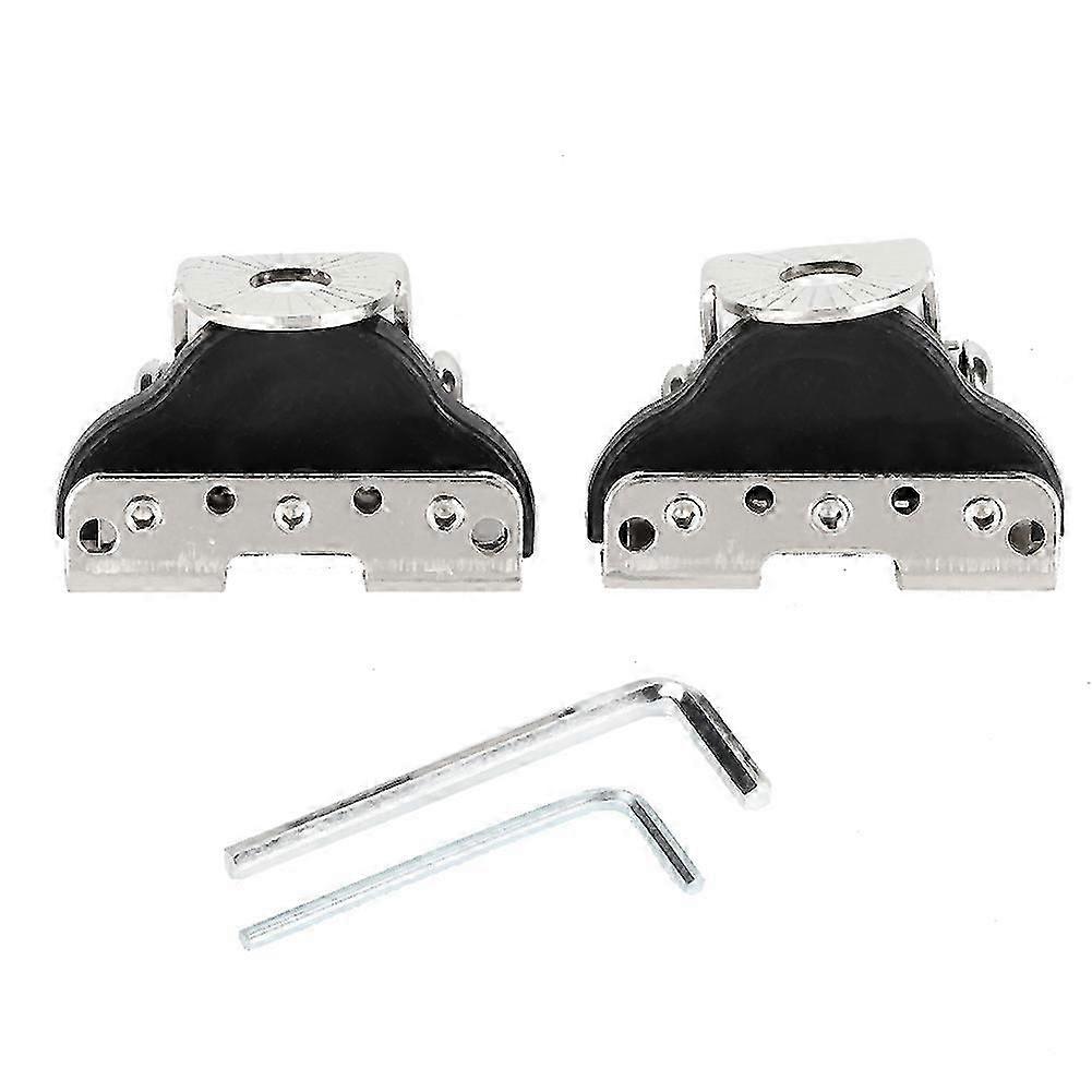 2PCS Universal A Pillar Hood LED Work Light Bar Mount Bracket Clamp Holder for Car