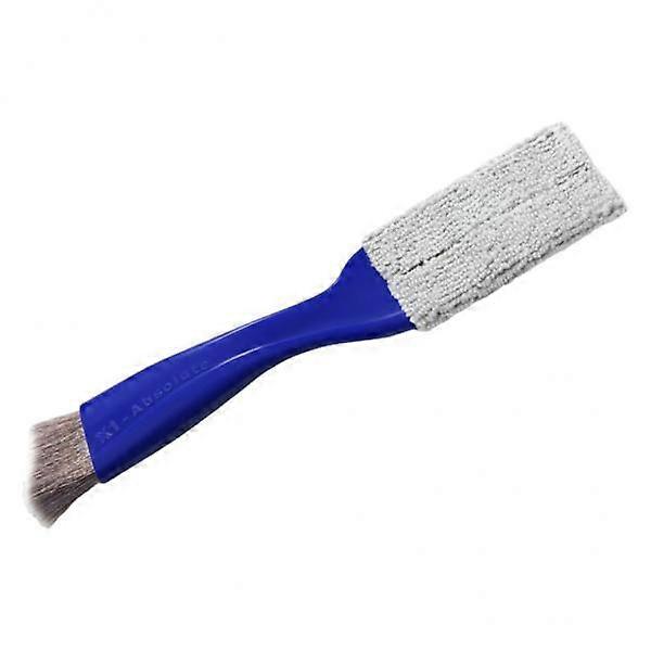 3x Car Auto Double Ended Cleaning Brush Duster for House Shutter Window Blue
