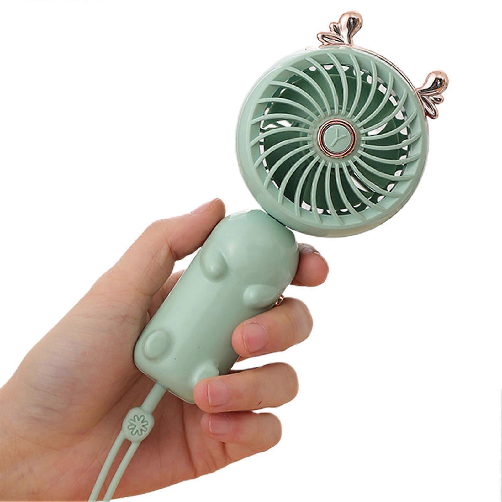 Cute Design Portable Handheld Fan USB Powered Quiet Operation