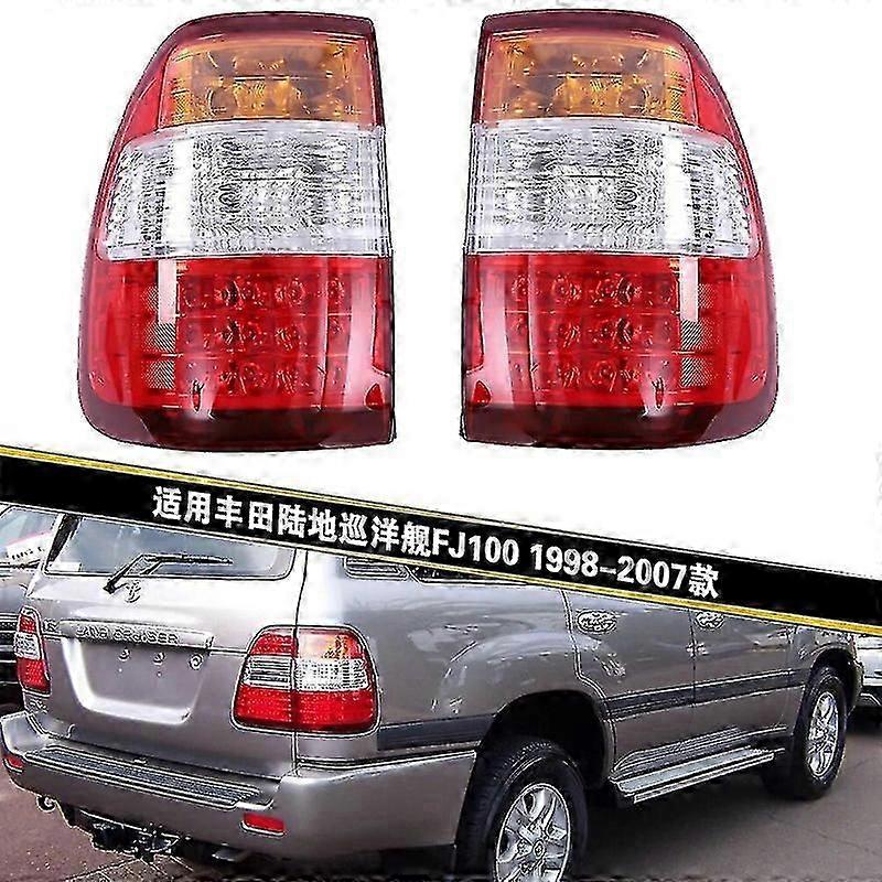 LED Taillight For Toyota Land Cruiser FJ100 1998 1999 2000 2001 2002 2003-2007 Car LED Rear Running light LED Taillight Assembly Boris
