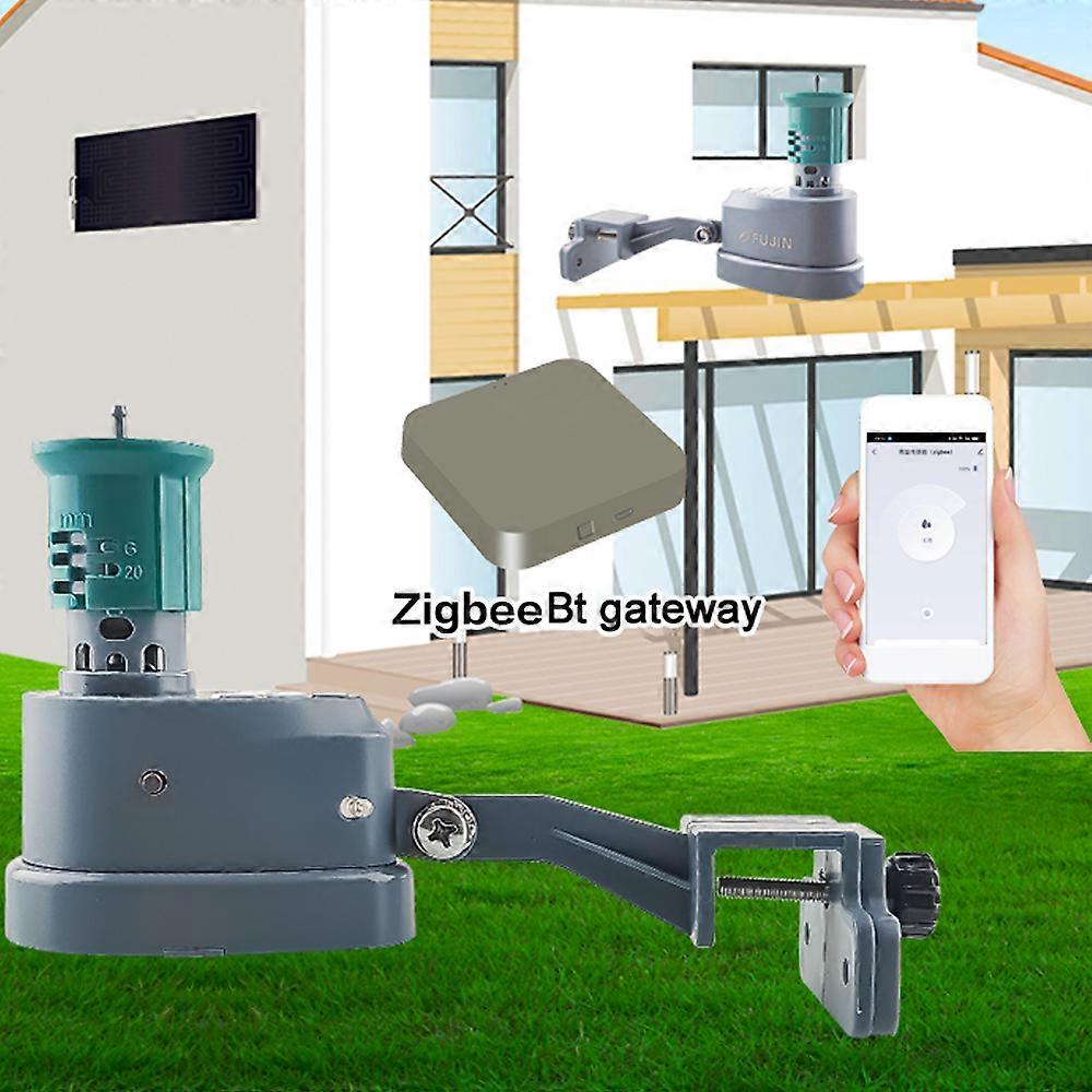 ZigBee Wireless Rain Sensor Adjustable Settings Cyclic Timing Irrigation Device Intelligent Linkage with ZigBee Remote Controller BT Gateways Needed