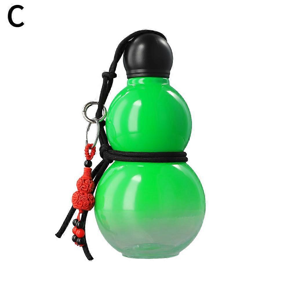 Monkey King Gourd Mug 800ml Tritan Water Bottle Unique Chinese Design Portable with Strap for Travel Gym