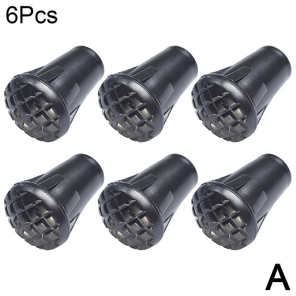 6pcs(A)$ Trekking pole foot covers