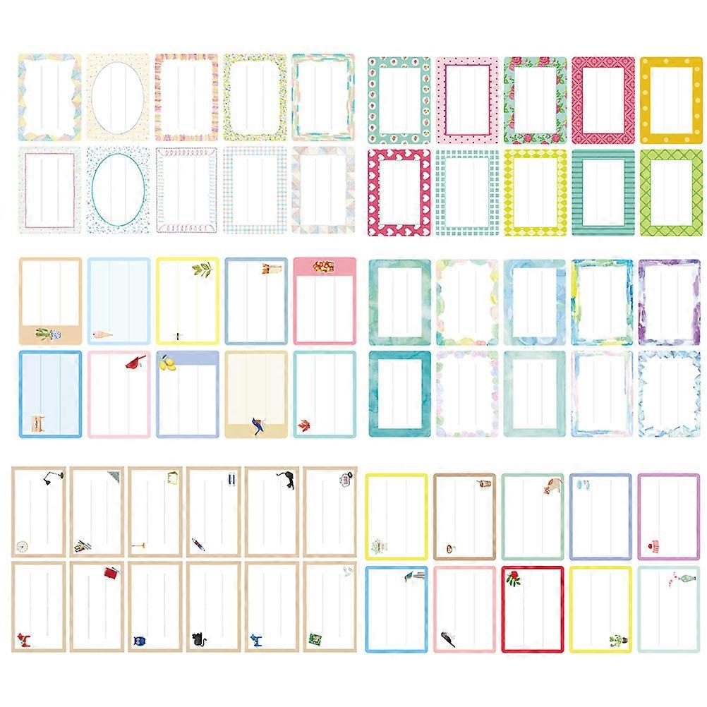 Functional Name Stickers for Organization, Material, Perfect for Marking