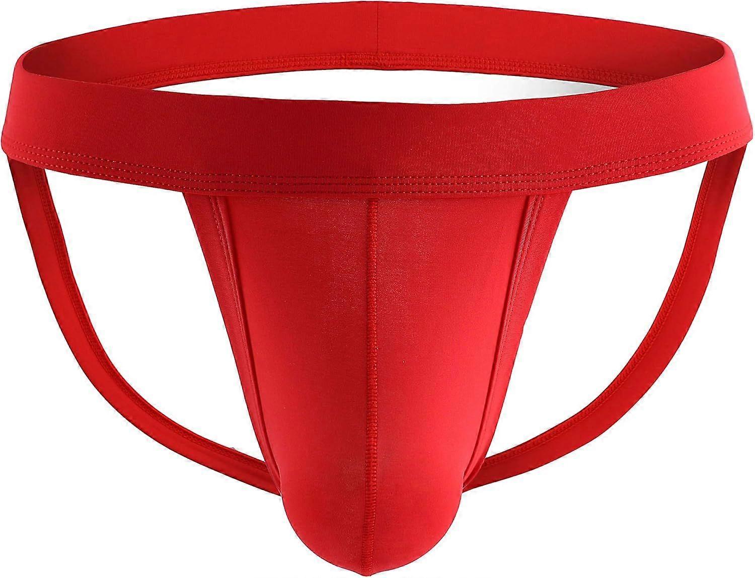 2025 Latest Model Men's Athletic Supporter Briefs Jockstrap Underwear Elastic