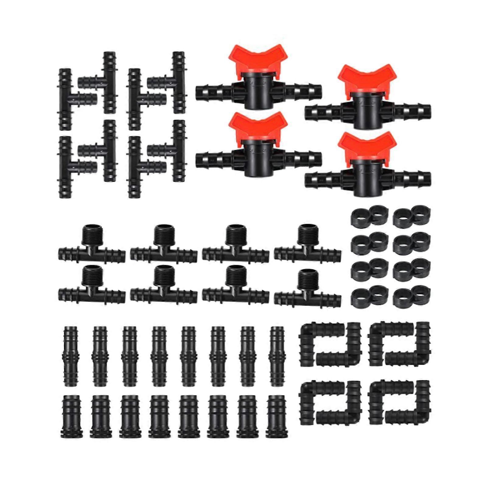Adjustable Drip Irrigation Coupling Misting Fitting Automatic Drip Tape