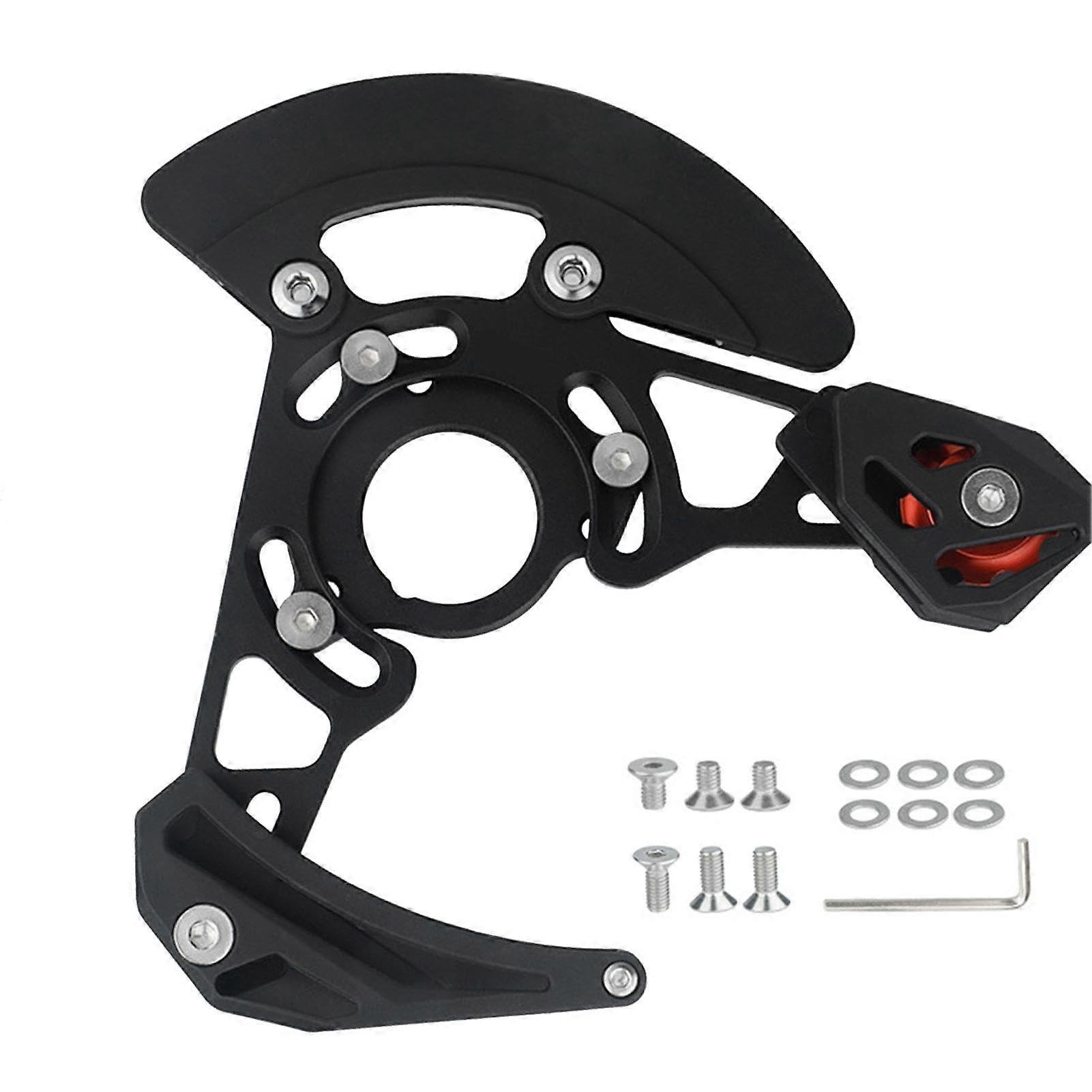 Chain guide mountain bikes, bicycle chain guard Antishedding design chain guard Chain guide and stabilizer for mountain bikes in rough terrain