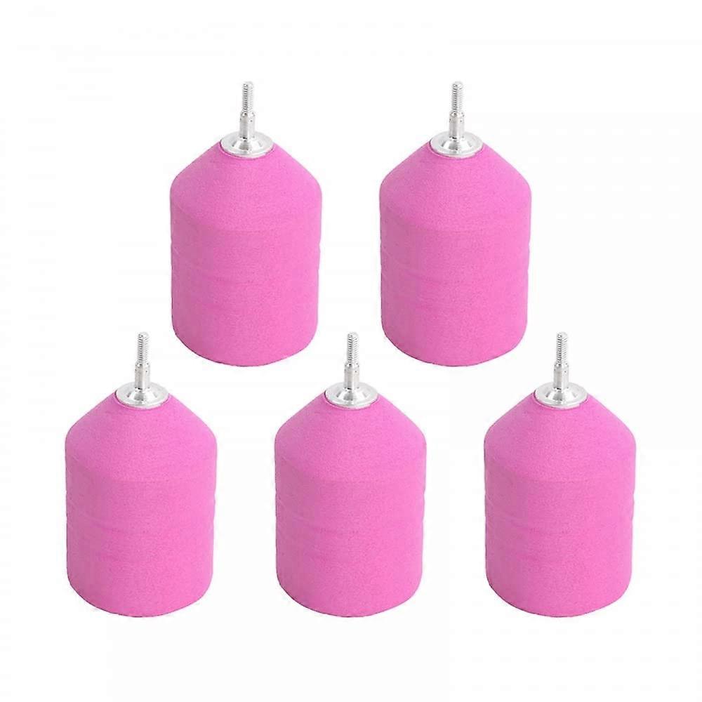 Foam Arrowheads 5 Pieces Soft Sponge Broad Tips for Archery Practice Target Game CS Shooting Fighting Game Pink