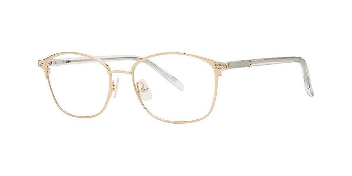 Vera Wang Raquel Gold Unisex Eyeglasses