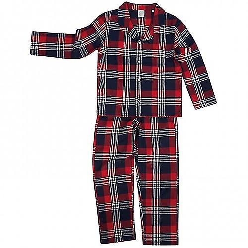 SF Minni Childrens/Kids Tartan Pyjama Set