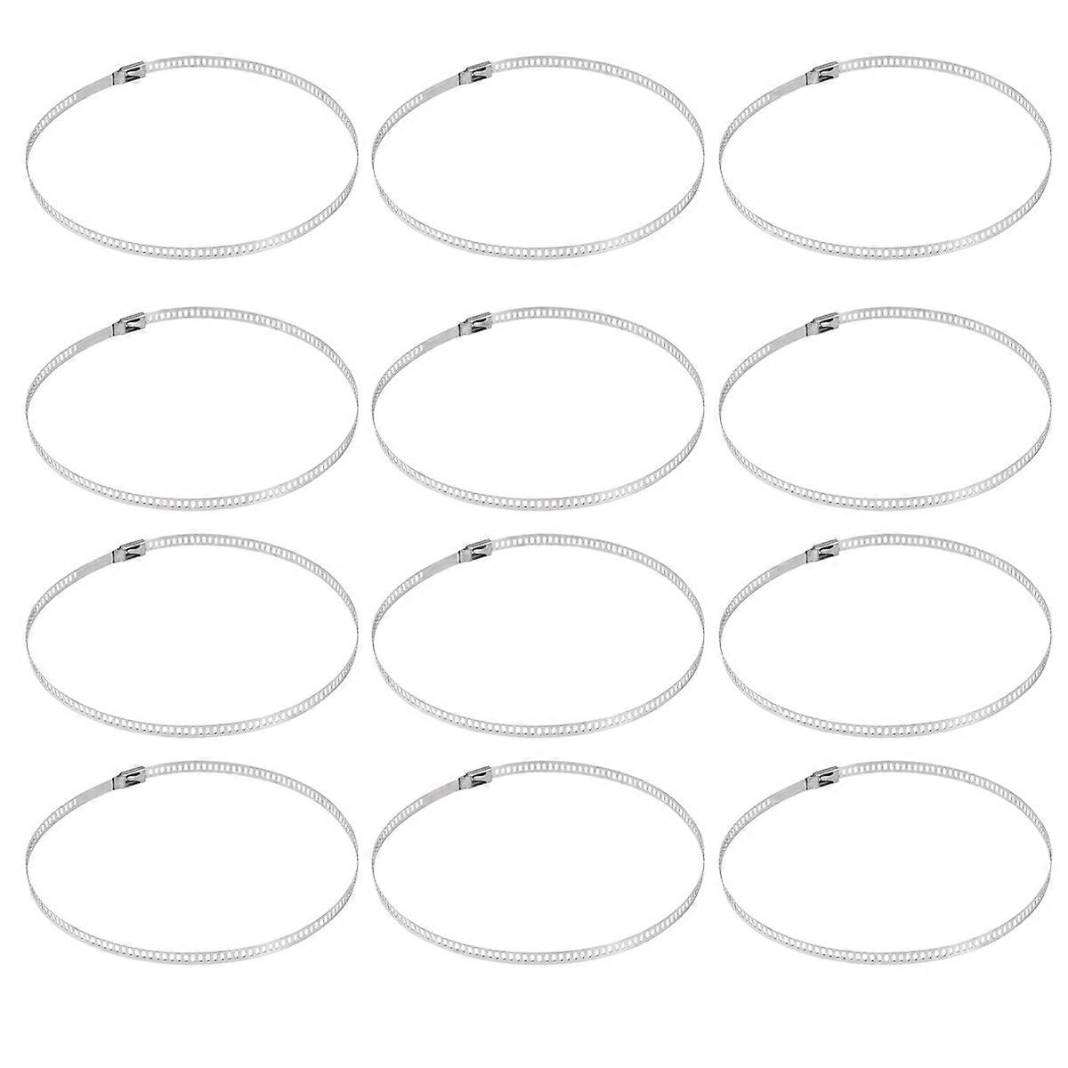 固定ケーブルストラップケーブル管理高温耐性調整可能ステンレス鋼ケーブルタイ30X045CMホーム50個