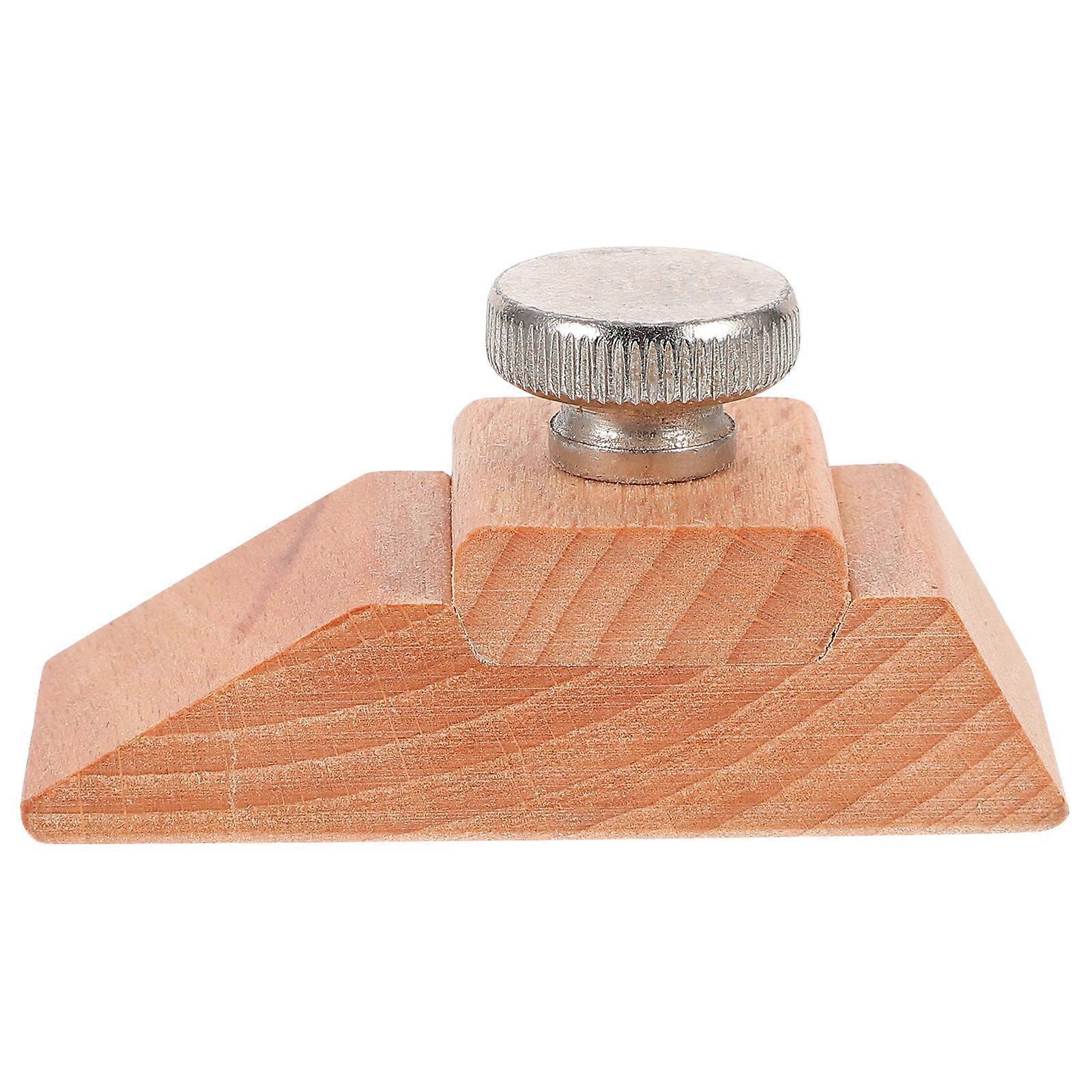 Wood Sandpaper Block Portable Grinding Tool Leather Crafting Easy Use 1Set