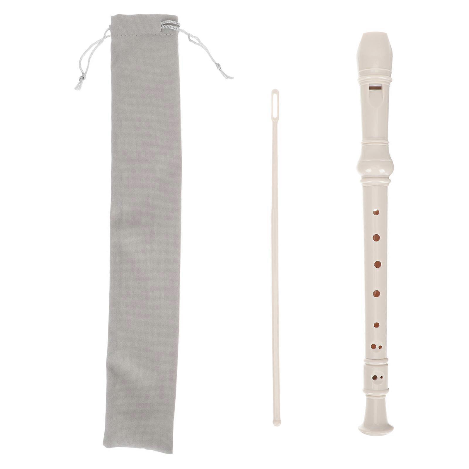 Soprano Recorder Set Professional Musical Instrument for Beginners, Smooth Surface, Educational Toy for Boys